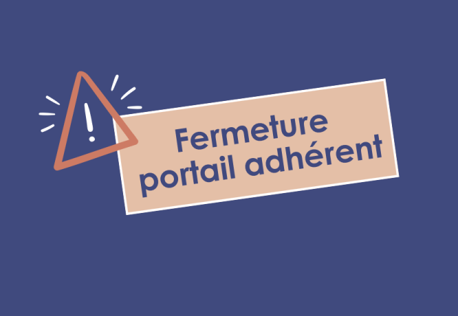 Fermeture portail adhérents Fermeture portail adhérents