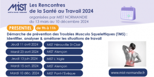  RST 2024 : TMS (présentiel) - 11/04/2024 - de 09h00 à 11h00 - MIST Hérouville Saint-Clair - Évènements de MIST Normandie