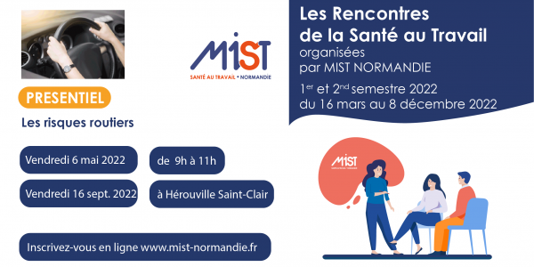 RST 2022 : Les risques routiers (presentiel) - 16/09/2022 - Évènements de MIST Normandie