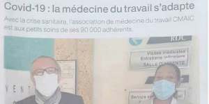 Covid-19 et reprise d'activité : le CMAIC vous accompagne ! - MIST Normandie, organisme de prévention de la santé au travail